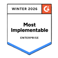G2 Most Implementable — Enterprise, Winter 2026