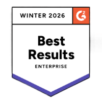 G2 Best Results — Enterprise, Winter 2026