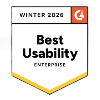 G2 Best Usability — Enterprise, Winter 2026